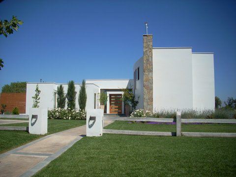 Construcción de casa en Las Brisas de Chicureo por ArqSol Construcciones
